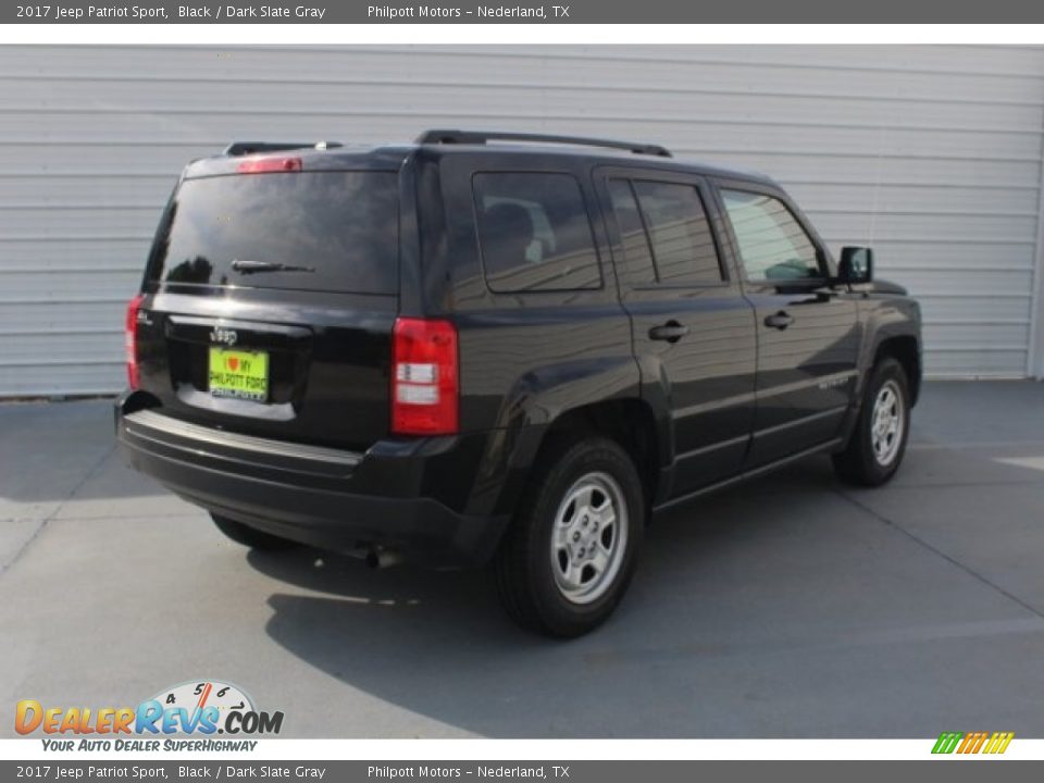 2017 Jeep Patriot Sport Black / Dark Slate Gray Photo #9