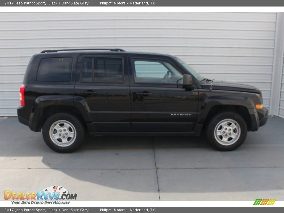 2017 Jeep Patriot Sport Black / Dark Slate Gray Photo #10
