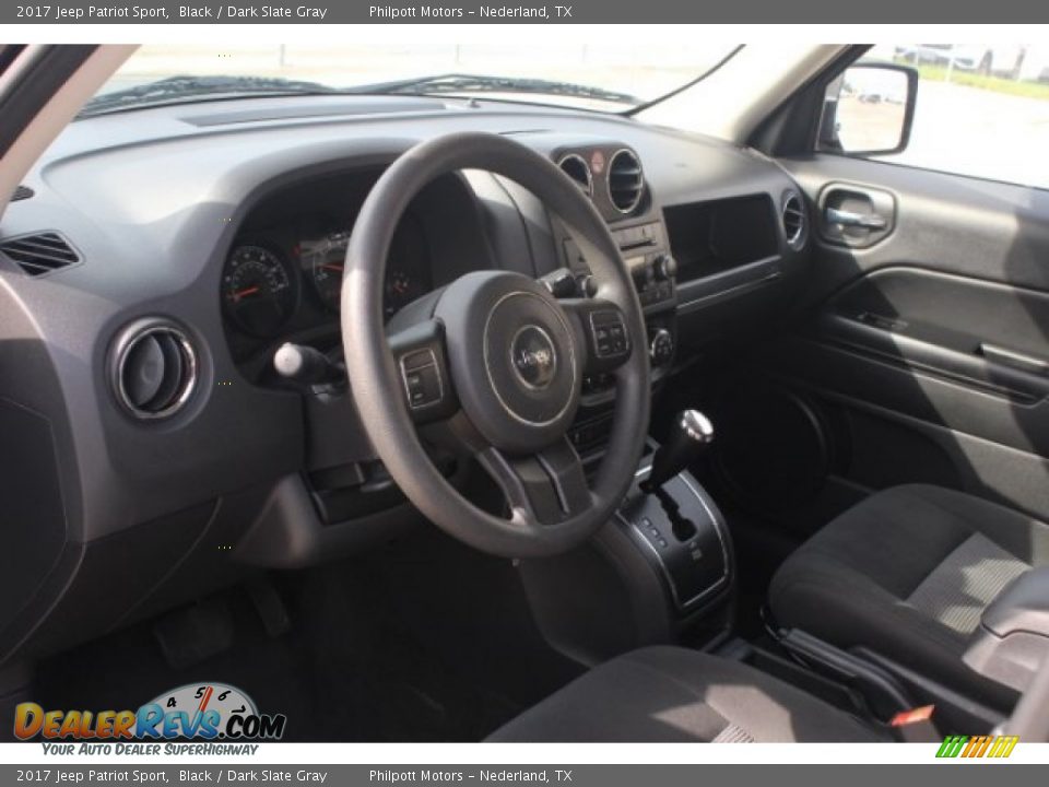 2017 Jeep Patriot Sport Black / Dark Slate Gray Photo #14