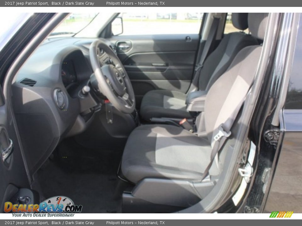 2017 Jeep Patriot Sport Black / Dark Slate Gray Photo #15