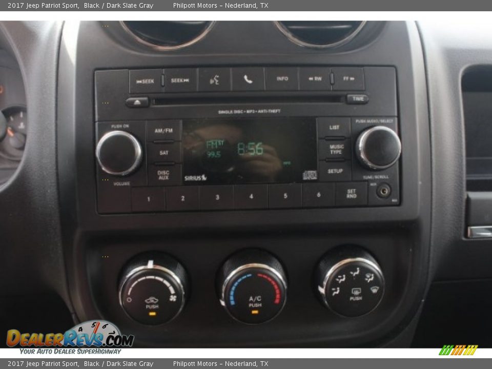 2017 Jeep Patriot Sport Black / Dark Slate Gray Photo #17