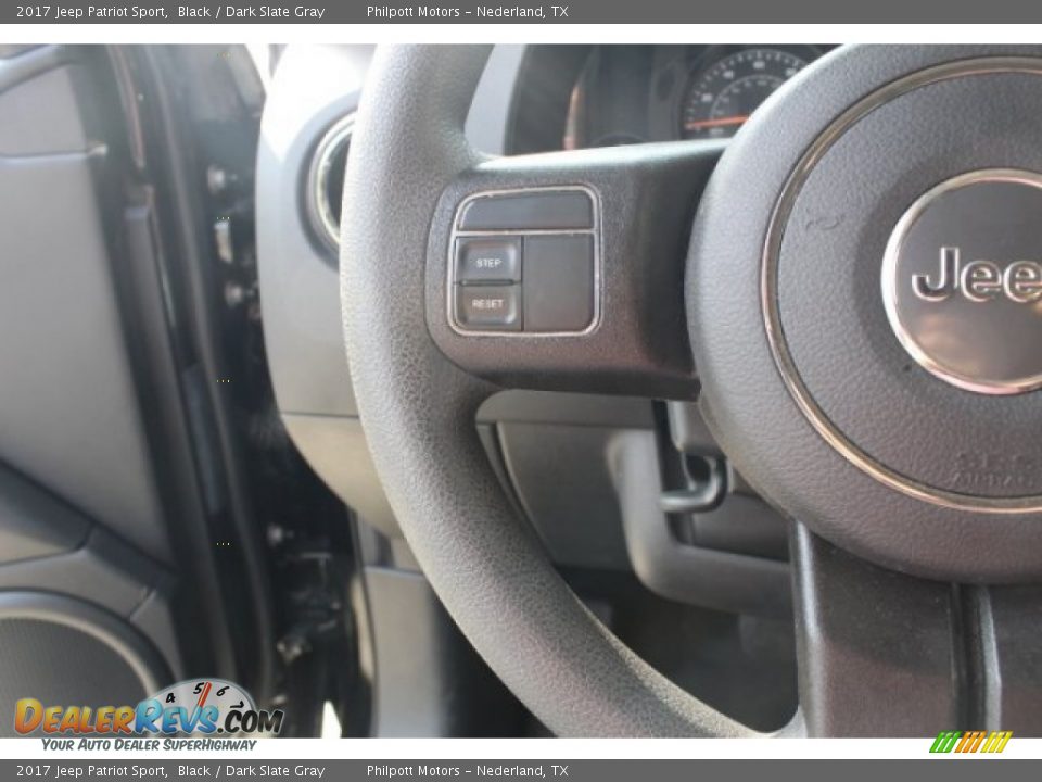 2017 Jeep Patriot Sport Black / Dark Slate Gray Photo #18