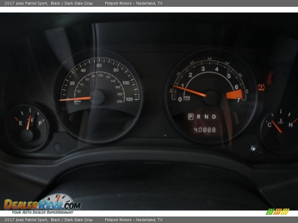 2017 Jeep Patriot Sport Black / Dark Slate Gray Photo #20