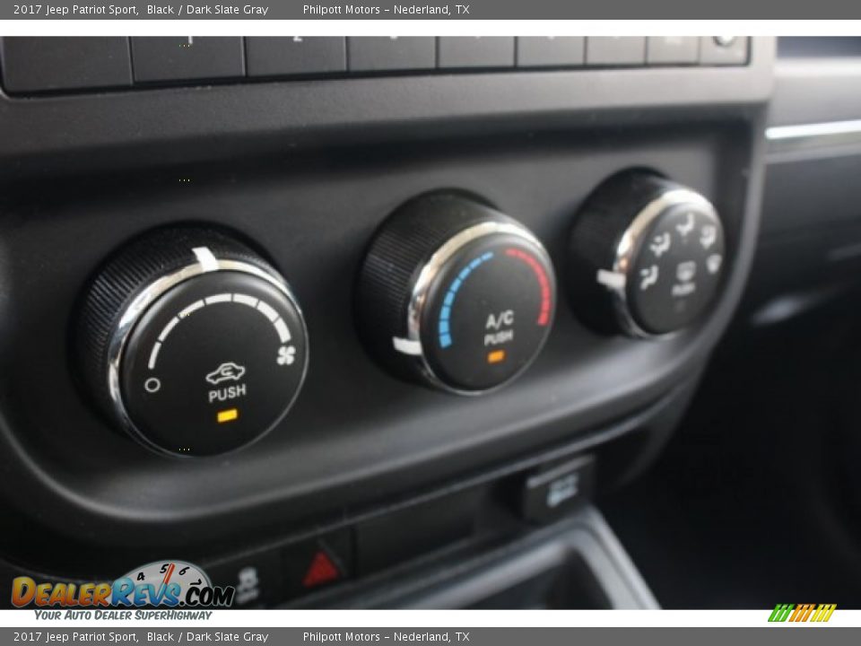 2017 Jeep Patriot Sport Black / Dark Slate Gray Photo #22