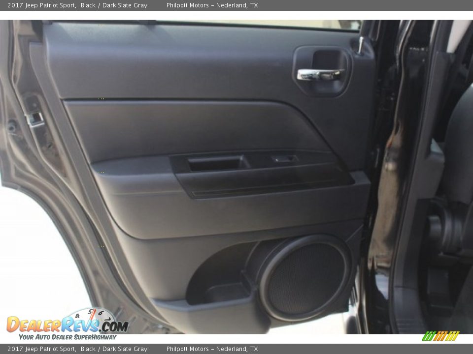 2017 Jeep Patriot Sport Black / Dark Slate Gray Photo #23