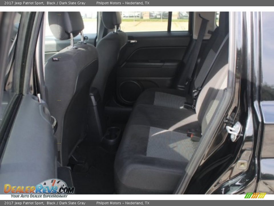 2017 Jeep Patriot Sport Black / Dark Slate Gray Photo #24