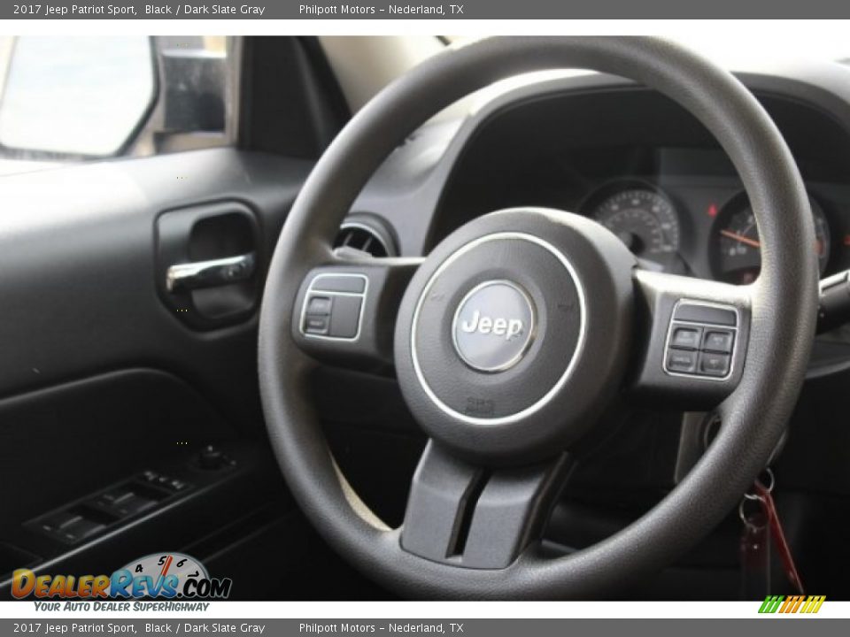 2017 Jeep Patriot Sport Black / Dark Slate Gray Photo #25