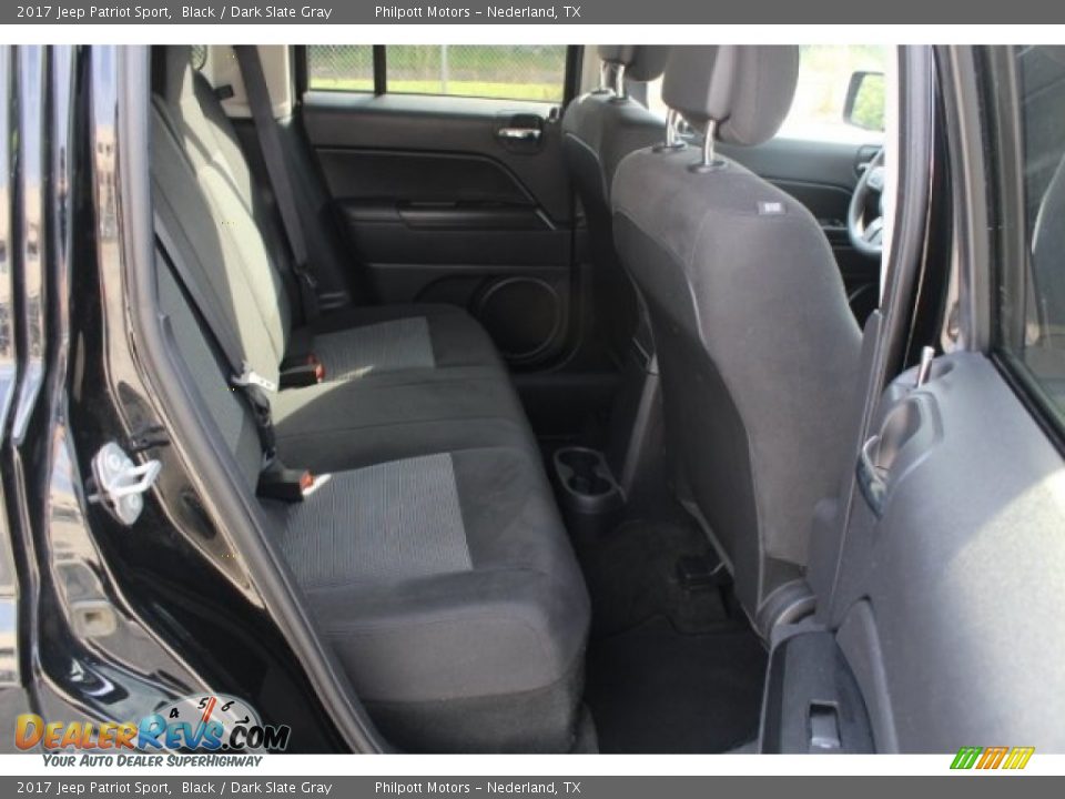 2017 Jeep Patriot Sport Black / Dark Slate Gray Photo #28