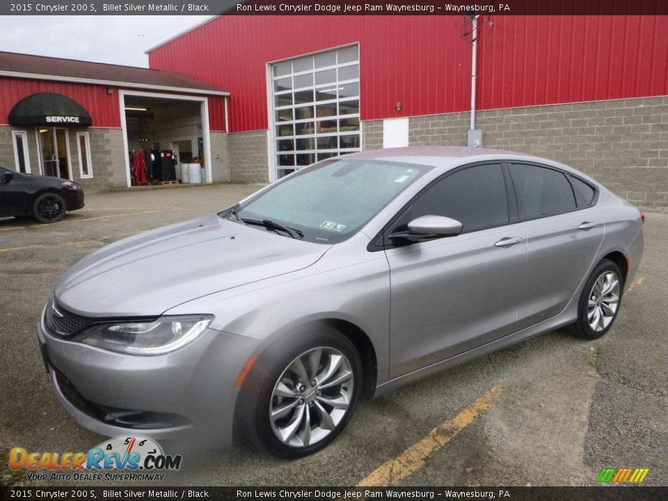 2015 Chrysler 200 S Billet Silver Metallic / Black Photo #1