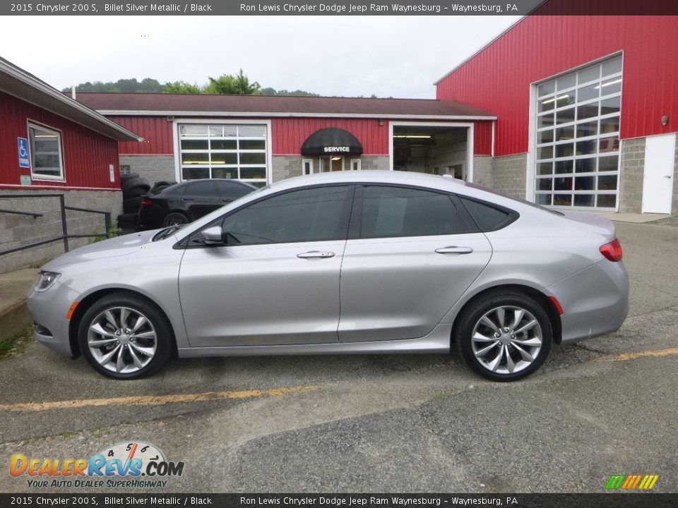 2015 Chrysler 200 S Billet Silver Metallic / Black Photo #2