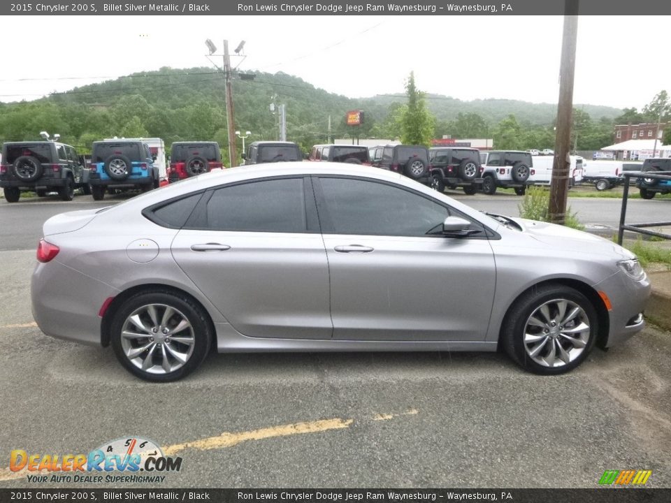 2015 Chrysler 200 S Billet Silver Metallic / Black Photo #6