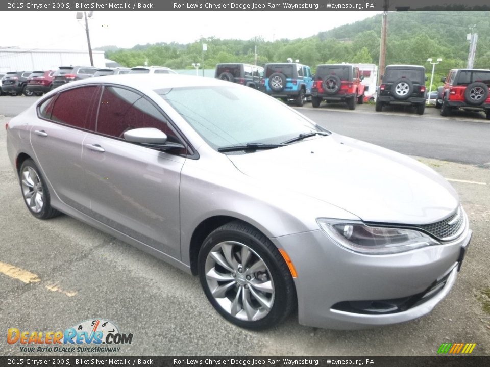 2015 Chrysler 200 S Billet Silver Metallic / Black Photo #7