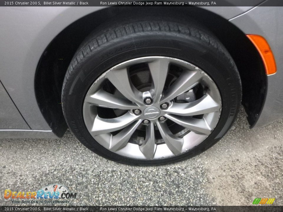 2015 Chrysler 200 S Billet Silver Metallic / Black Photo #8