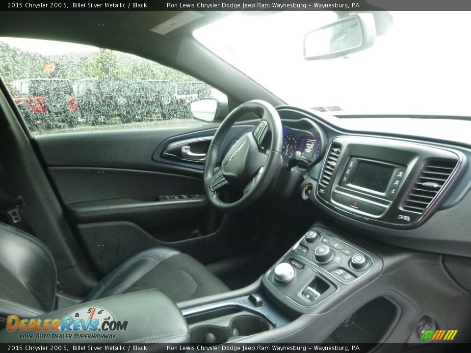 2015 Chrysler 200 S Billet Silver Metallic / Black Photo #10