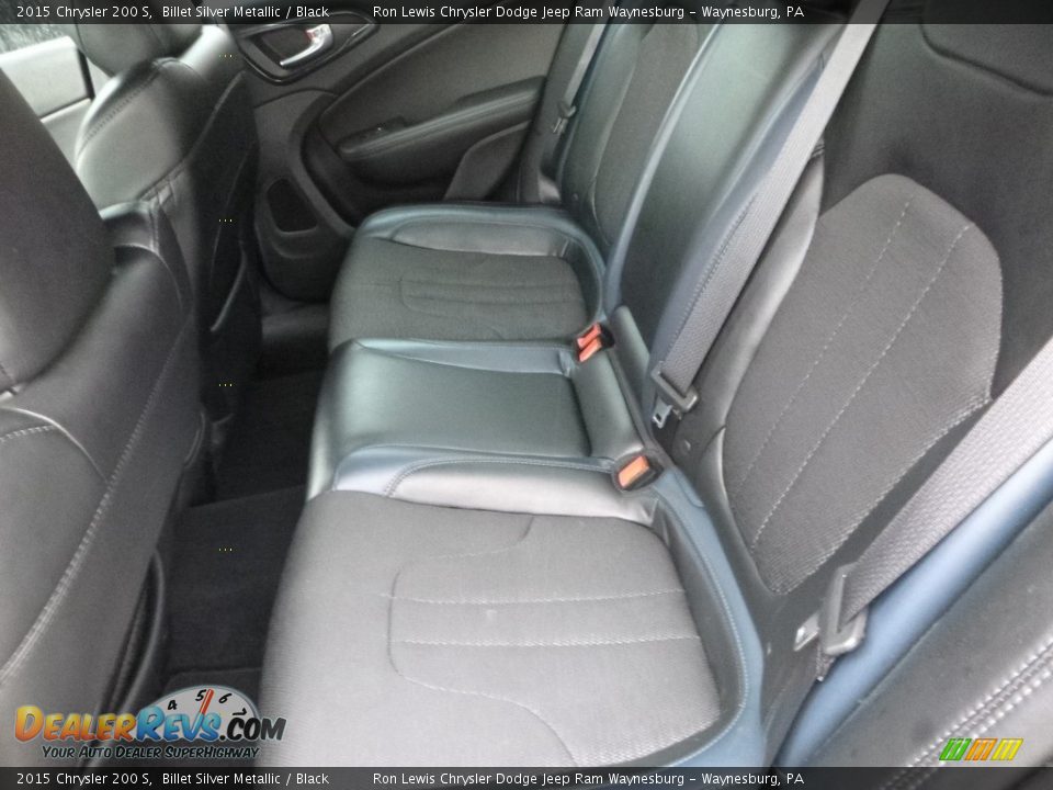 2015 Chrysler 200 S Billet Silver Metallic / Black Photo #11