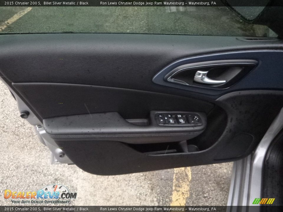 2015 Chrysler 200 S Billet Silver Metallic / Black Photo #12