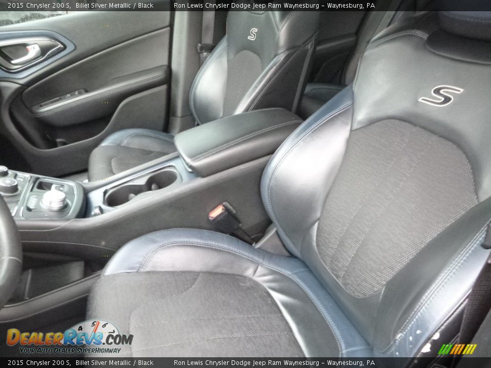 2015 Chrysler 200 S Billet Silver Metallic / Black Photo #14