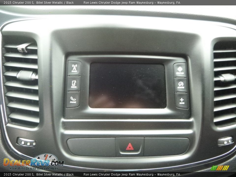2015 Chrysler 200 S Billet Silver Metallic / Black Photo #19