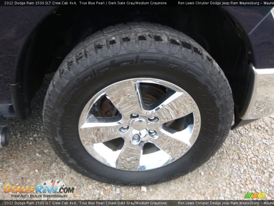2012 Dodge Ram 1500 SLT Crew Cab 4x4 True Blue Pearl / Dark Slate Gray/Medium Graystone Photo #9