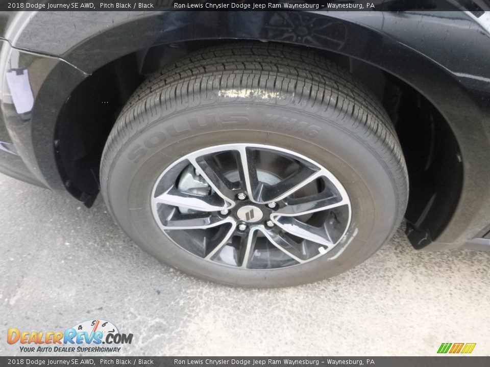 2018 Dodge Journey SE AWD Pitch Black / Black Photo #2