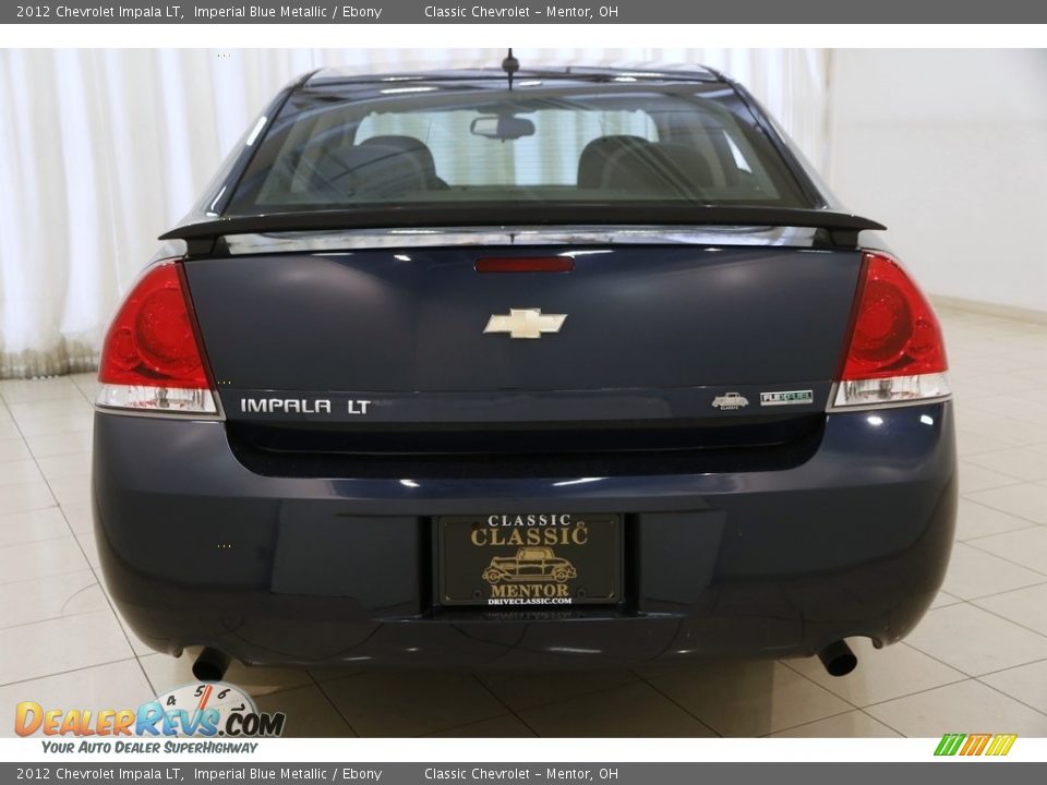 2012 Chevrolet Impala LT Imperial Blue Metallic / Ebony Photo #13