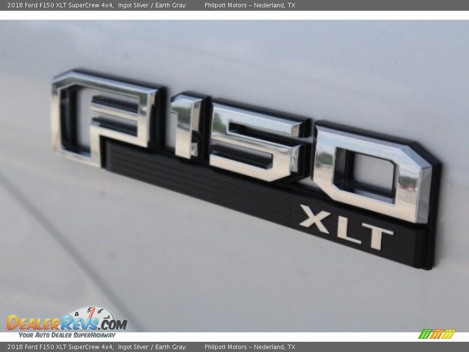 2018 Ford F150 XLT SuperCrew 4x4 Ingot Silver / Earth Gray Photo #7