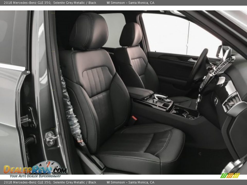 2018 Mercedes-Benz GLE 350 Selenite Grey Metallic / Black Photo #2
