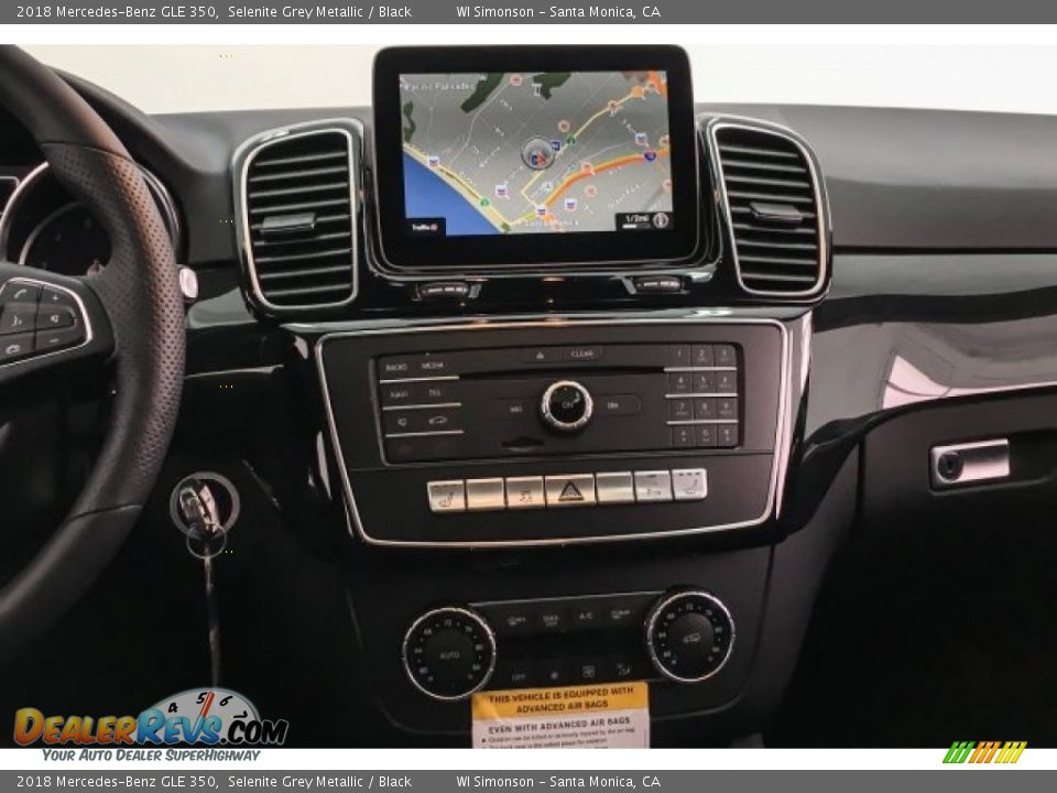 2018 Mercedes-Benz GLE 350 Selenite Grey Metallic / Black Photo #6