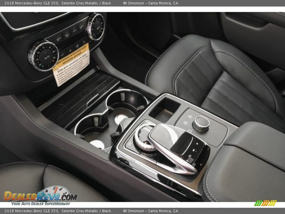 2018 Mercedes-Benz GLE 350 Selenite Grey Metallic / Black Photo #7