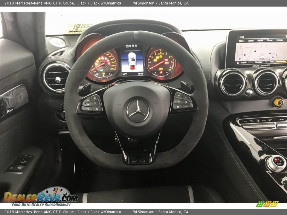 2018 Mercedes-Benz AMG GT R Coupe Steering Wheel Photo #4