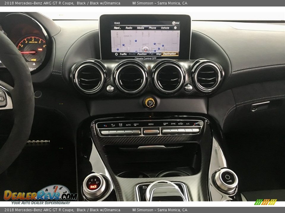 Controls of 2018 Mercedes-Benz AMG GT R Coupe Photo #5