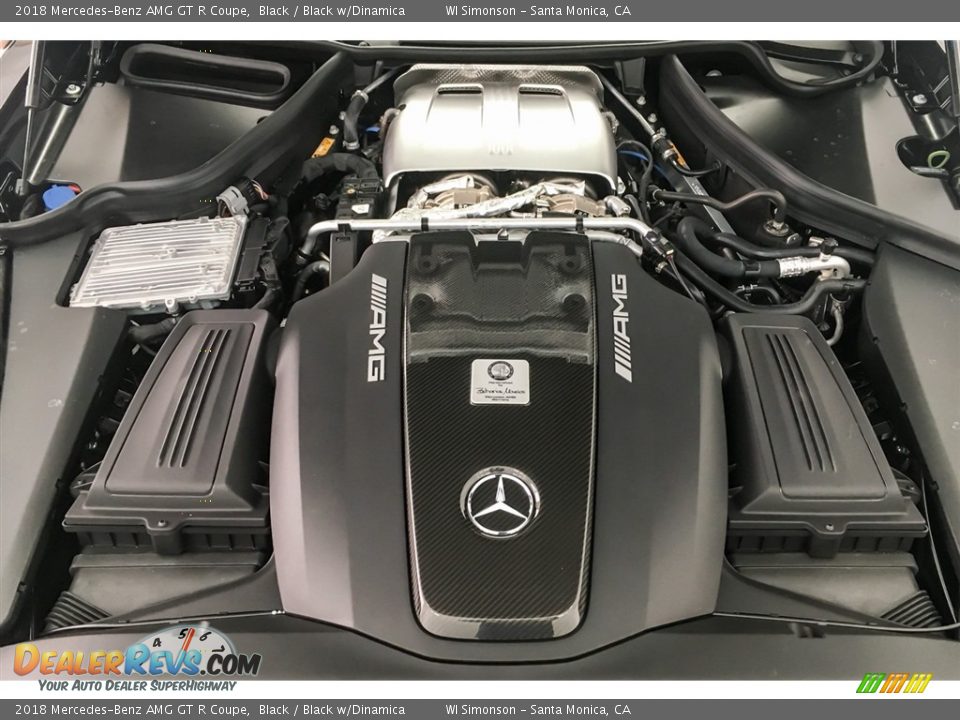 2018 Mercedes-Benz AMG GT R Coupe 4.0 Liter AMG Twin-Turbocharged DOHC 32-Valve VVT V8 Engine Photo #9