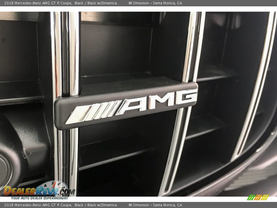2018 Mercedes-Benz AMG GT R Coupe Black / Black w/Dinamica Photo #16