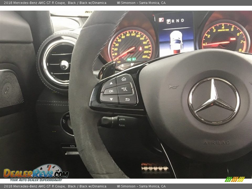 2018 Mercedes-Benz AMG GT R Coupe Steering Wheel Photo #18