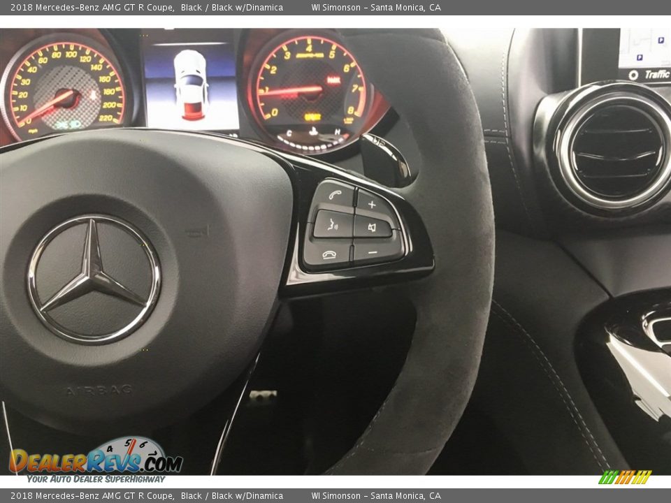 2018 Mercedes-Benz AMG GT R Coupe Steering Wheel Photo #19