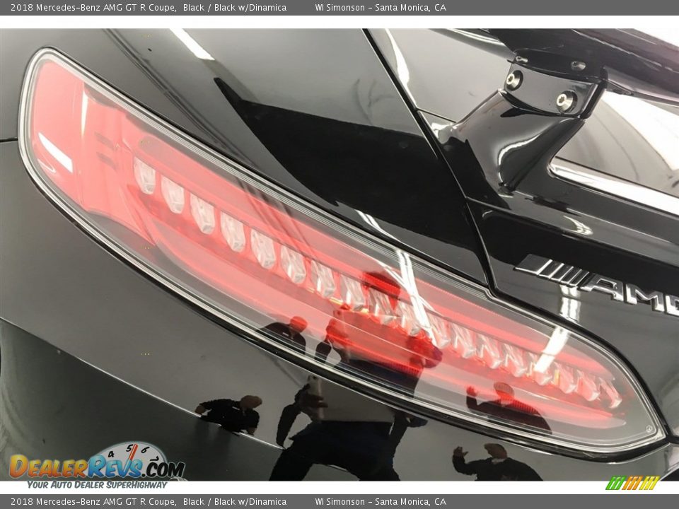 2018 Mercedes-Benz AMG GT R Coupe Black / Black w/Dinamica Photo #25
