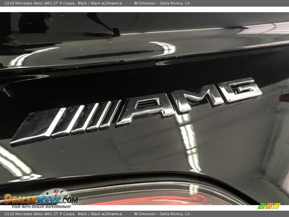 2018 Mercedes-Benz AMG GT R Coupe Black / Black w/Dinamica Photo #26