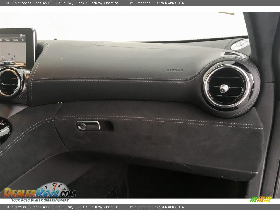 2018 Mercedes-Benz AMG GT R Coupe Black / Black w/Dinamica Photo #27