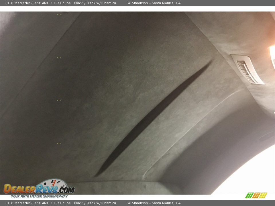 2018 Mercedes-Benz AMG GT R Coupe Black / Black w/Dinamica Photo #28