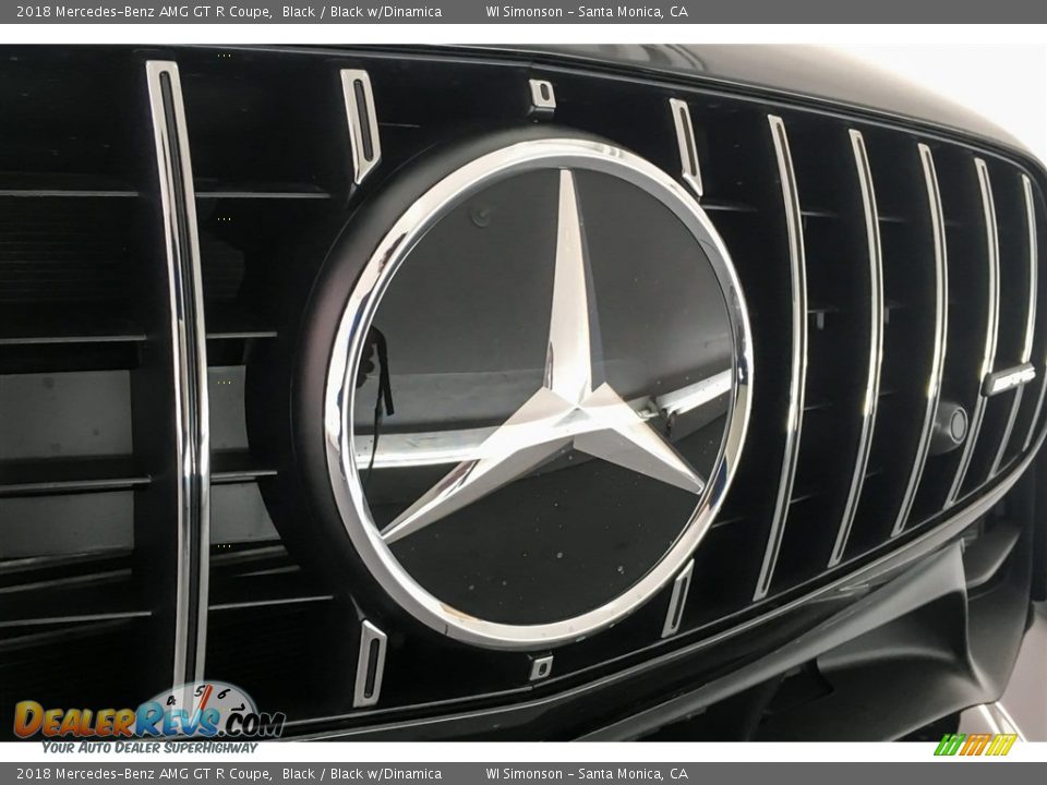 2018 Mercedes-Benz AMG GT R Coupe Black / Black w/Dinamica Photo #33