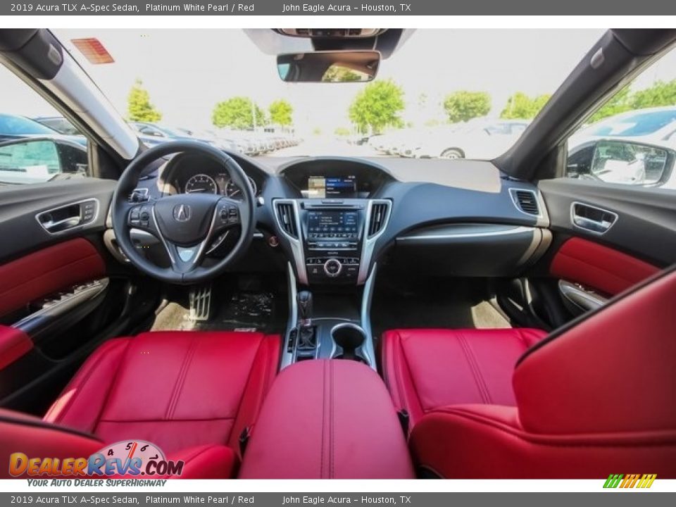 Red Interior - 2019 Acura TLX A-Spec Sedan Photo #9