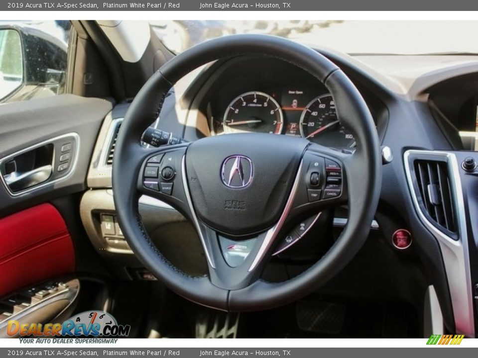 2019 Acura TLX A-Spec Sedan Steering Wheel Photo #30