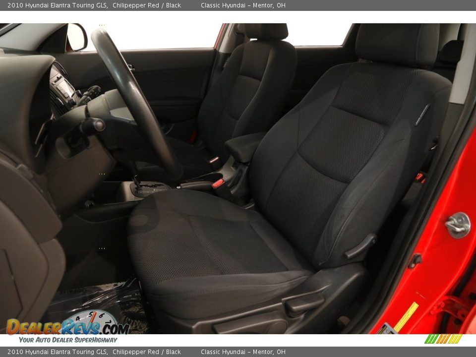 2010 Hyundai Elantra Touring GLS Chilipepper Red / Black Photo #5