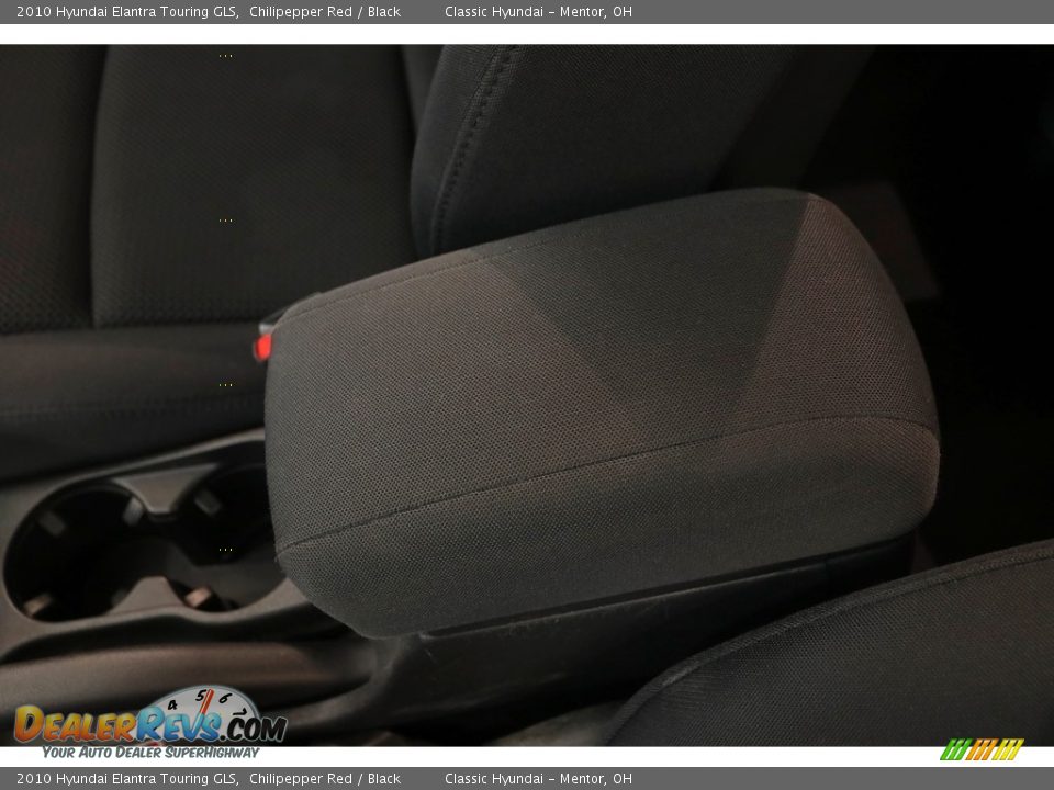 2010 Hyundai Elantra Touring GLS Chilipepper Red / Black Photo #18