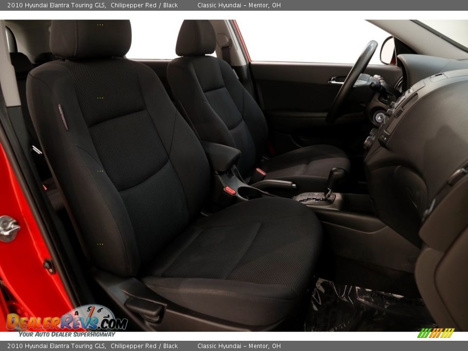 2010 Hyundai Elantra Touring GLS Chilipepper Red / Black Photo #23