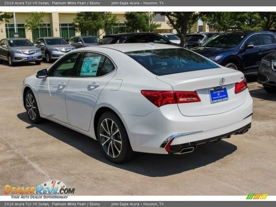 2019 Acura TLX V6 Sedan Platinum White Pearl / Ebony Photo #5