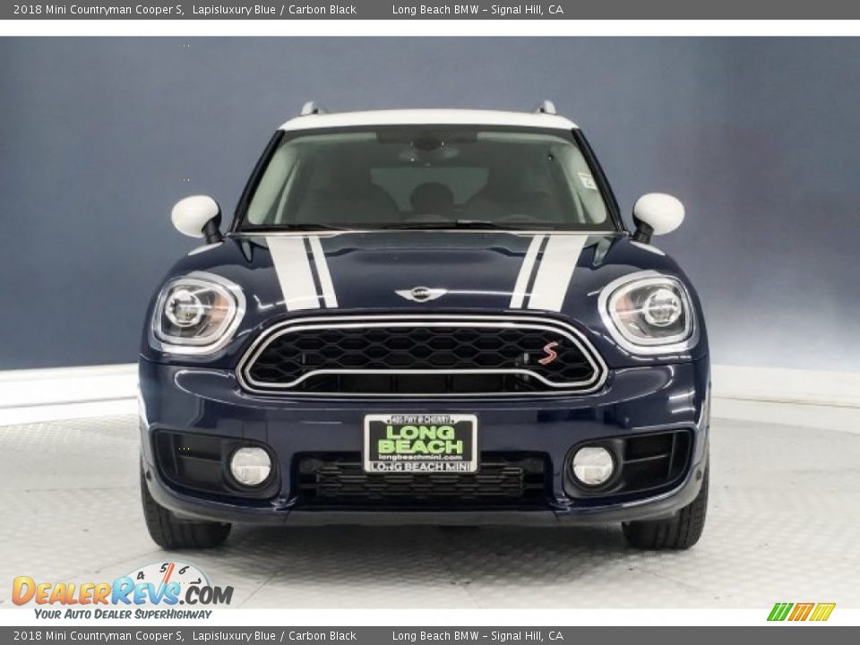 2018 Mini Countryman Cooper S Lapisluxury Blue / Carbon Black Photo #2