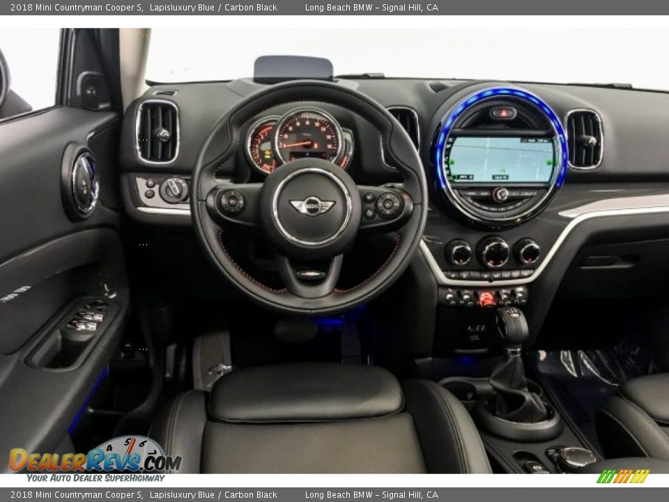 2018 Mini Countryman Cooper S Lapisluxury Blue / Carbon Black Photo #4