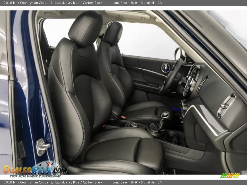 2018 Mini Countryman Cooper S Lapisluxury Blue / Carbon Black Photo #6