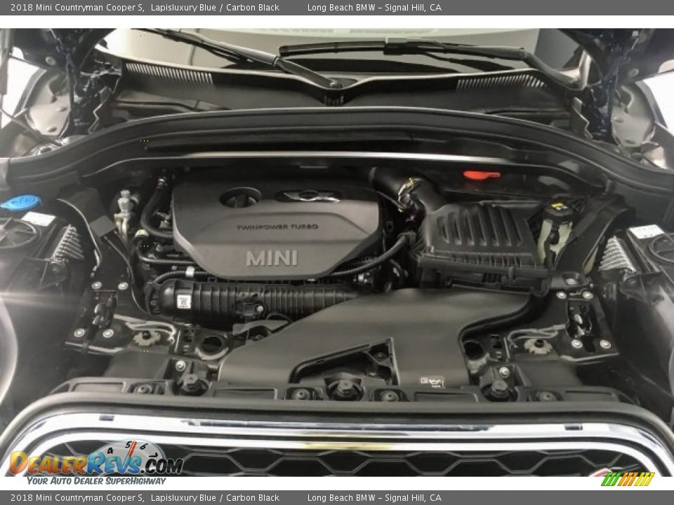 2018 Mini Countryman Cooper S Lapisluxury Blue / Carbon Black Photo #9